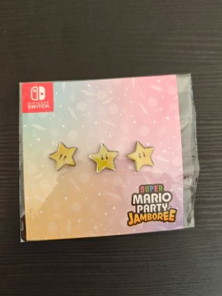 Conjunto de Pins Super Mario Party Jamboree