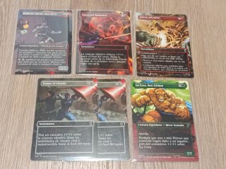 Cartas Magic MTG Marvel super heroes