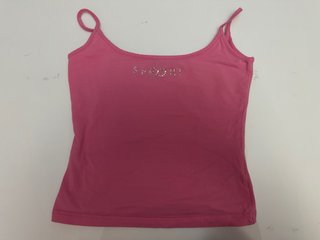 Camiseta de tirantes rosa