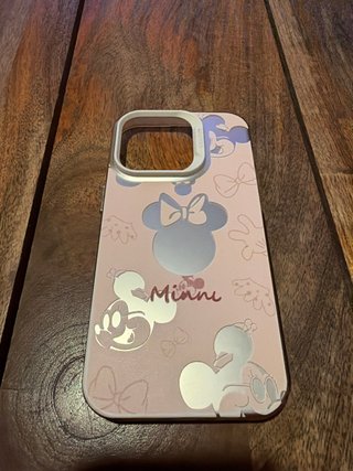 Funda para iPhone 14 Pro de Minnie Mouse