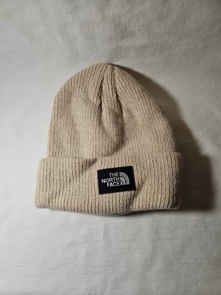 Gorro de lana The North Face beige
