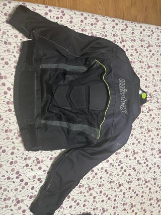 Chaqueta Moto Wintex Textil Negra Gris