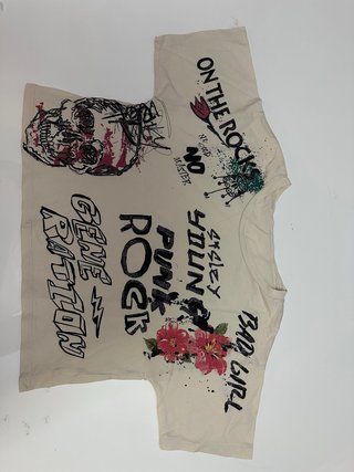 Camiseta Estampada Estilo Urbano