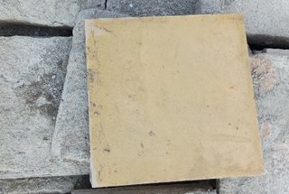 Rajola color ocre  25 x 25