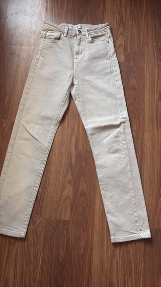 Pantalones Beige Talla 34