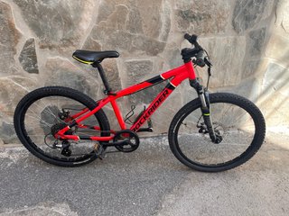 Bicicleta Montaña Rockrider ST 900 Roja