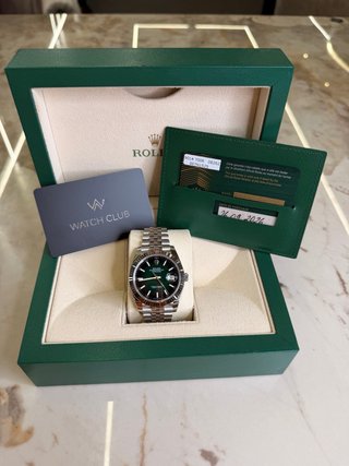 2026 Rolex Datejust Ombre Green nunca usado