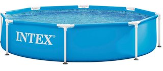 Intex 55242 - Piscina Desmontable Redonda Metal