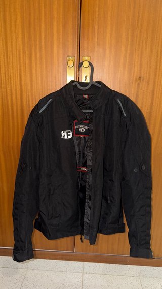 Chaqueta Moto Freeday Mujer Talla XL Negra