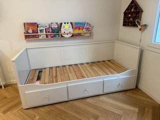 Cama nido Ikea Hemnes blanca