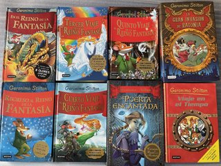 Lote libros Geronimo Stilton