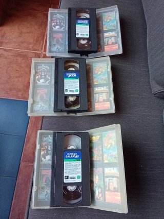 Lote 3 Películas VHS Star Wars