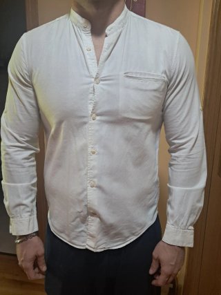 Camisa Blanca de Hombre