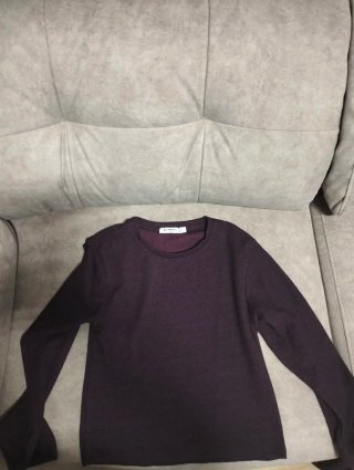 Jersey morado manga larga