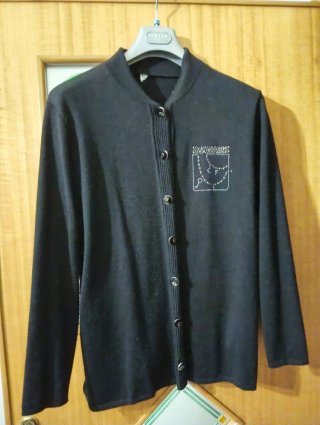 Cardigan Carla Ferroni Nero