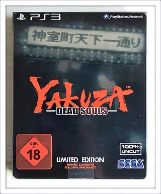 Yakuza Dead Souls Steelbook PS3 Precintado