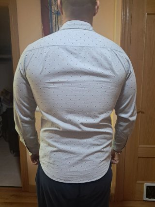 Camisa de hombre estampada
