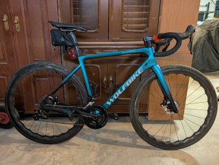 Bicicleta de carretera de carbono frenos de discos