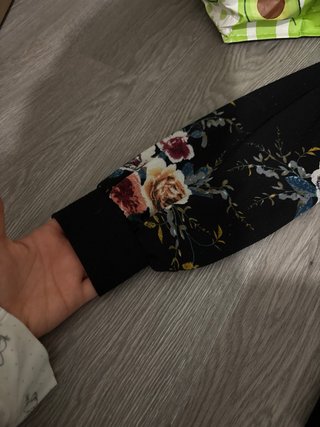 Chaqueta Bomber Estampado Floral