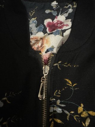 Chaqueta Bomber Estampado Floral