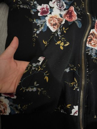 Chaqueta Bomber Estampado Floral