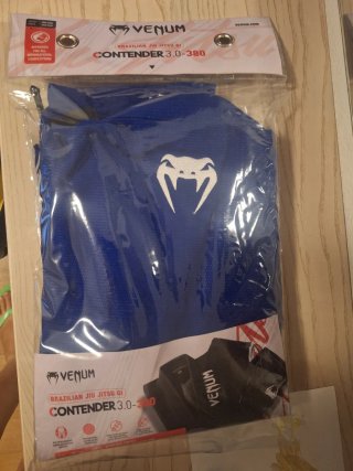 Kimono Jiu Jitsu Venum Contender 3.0 Azul Talla A3