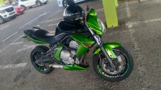 Kawasaki ER6N 2008 Verde/Negra