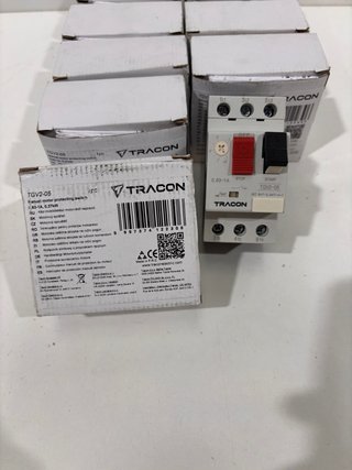 12 Disyuntores Guardamotor Tracon TGV2-05