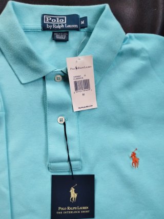 Polo Ralph Lauren Talla M Turquesa Nuevo