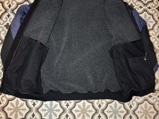 Forro polar Trangoworld azul y negro XXL