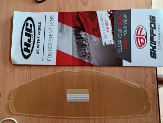Visera Antivaho HJC Fog Resistent Lens