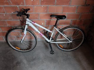 Bicicleta de Montaña Infantil Blanca
