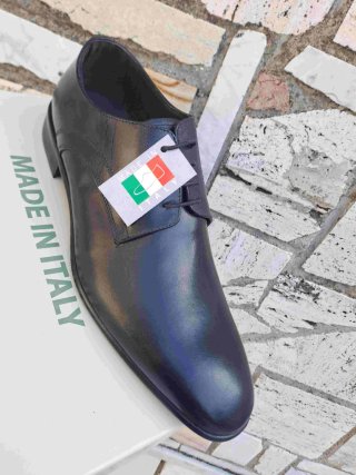 Scarpe uomo in pelle nere 45