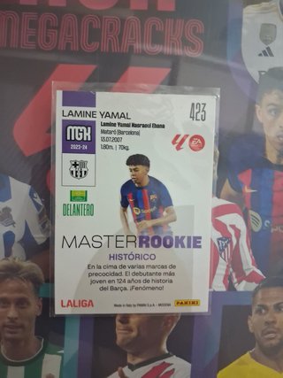 Carta Lamine Yamal Rookie 2023-24 MGH