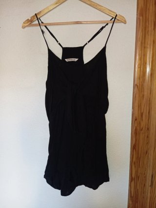 Mono Negro Stradivarius Talla S