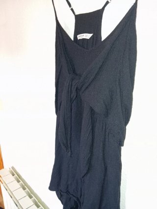 Mono Negro Stradivarius Talla S