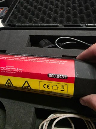 Juego de Pistola Calentadora KS Tools 500.8481