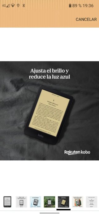 E readers Kobo Clara BW 16 GB Negro