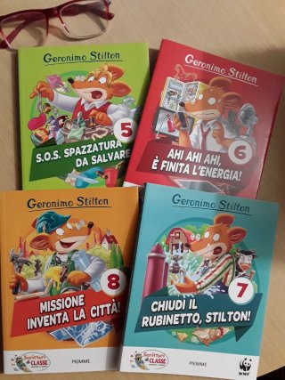 Set quattro libri Geronimo Stilton