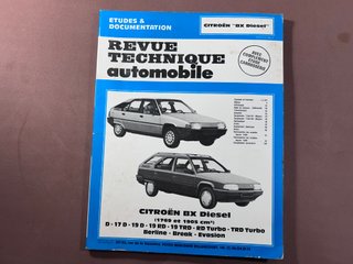 CITROEN BX DIESEL REVISTA TECNICA DEL AUTOMOVIL