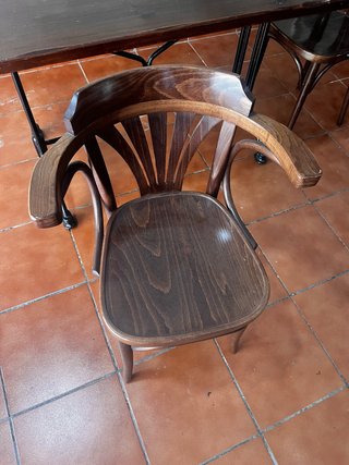 Sillón Vintage Thonet Bistro Madera