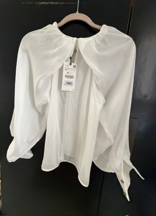 Camisa Blanca Zara Talla XS
