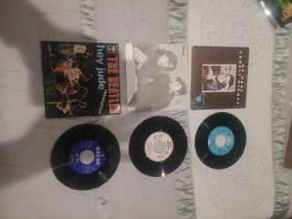 Lote 3 singles The Beatles