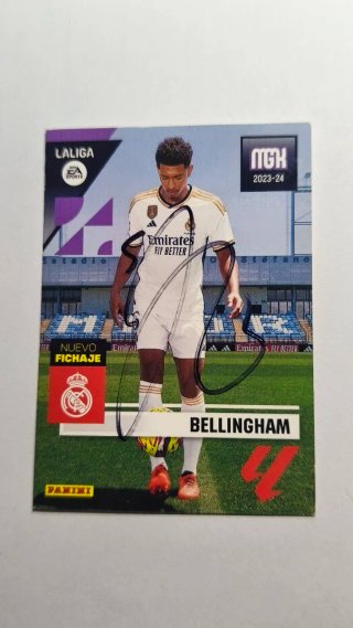 Cromo de Jude Bellingham Firmado|Real Madrid