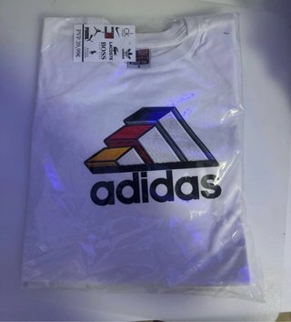 Camiseta Adidas Blanca Talla S