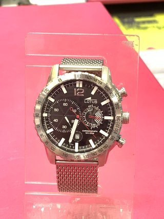 Reloj Lotus Cronógrafo Acero Inoxidable