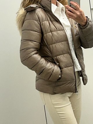 Chaqueta acolchada Mango con capucha