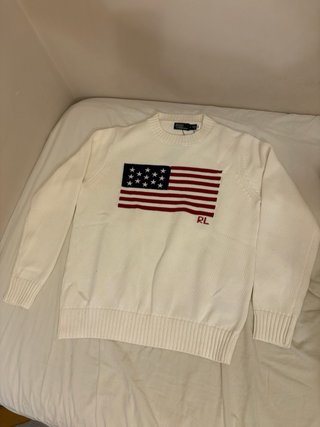 Jersey Polo Ralph Lauren Flag Knit