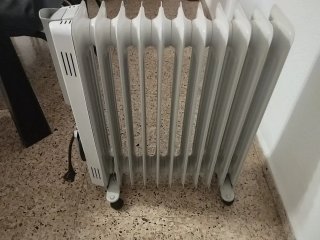 Radiador eléctrico blanco