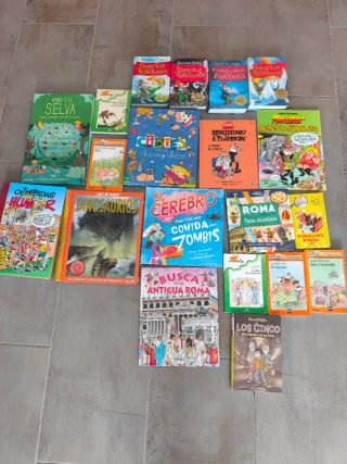 Colección 20 libros infantiles y juveniles variada
